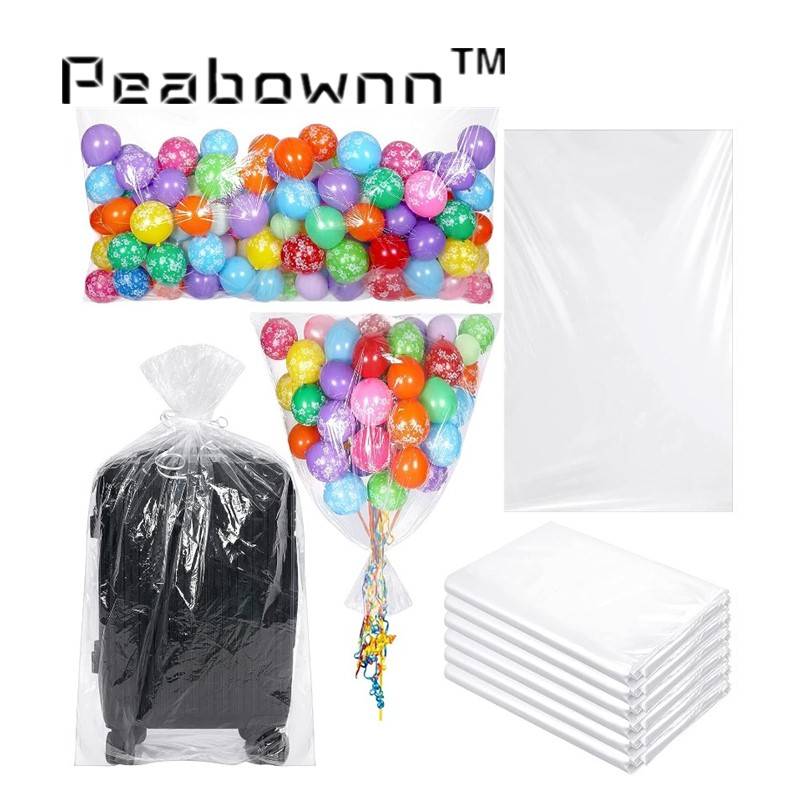 Large Transparent Balloon Drop Bags Plastic Quilt Storage - Temu